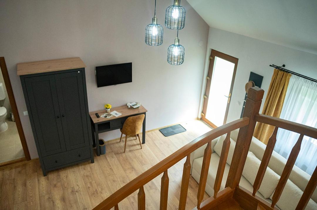 Magda Garden Otel Cîrţişoara Dış mekan fotoğraf